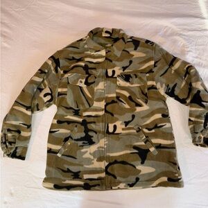 Camouflage Fleece Jacket